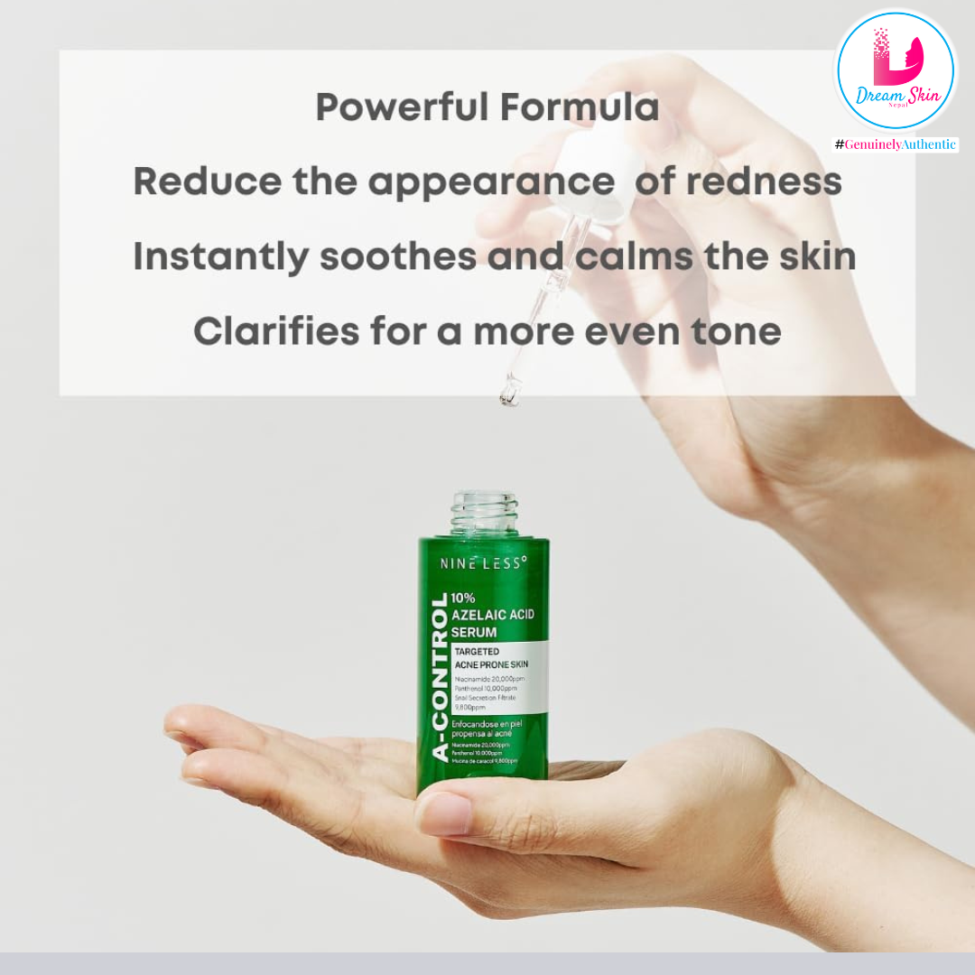 NINELESS A-Control 10% Azelaic Acid Serum [30ml]